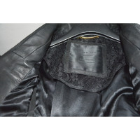 Philipp Plein Vest Leather in Black