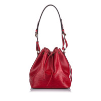 Louis Vuitton Sac Noé Leer in Rood