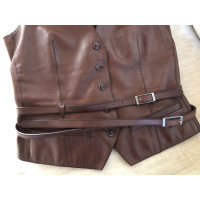 Hermès Vest Leather in Brown