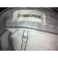 Rich & Royal Jeans en Coton en Gris