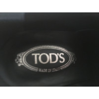 Tod's Pumps/Peeptoes Leer in Bordeaux