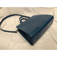 Aigner Handtasche aus Leder in Blau