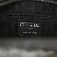 Christian Dior Lady Dior Large Lakleer in Zwart
