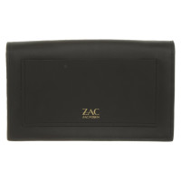 Zac Posen Clutch Bag Leather in Black