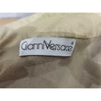 Gianni Versace Oberteil aus Wolle in Beige