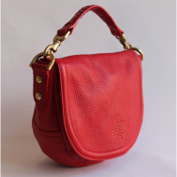 Mulberry Shoulder bag Leather in Red