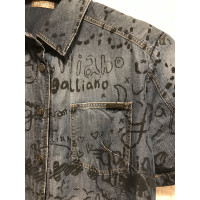 John Galliano Jacket/Coat Jeans fabric in Blue