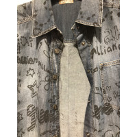 John Galliano Jacket/Coat Jeans fabric in Blue