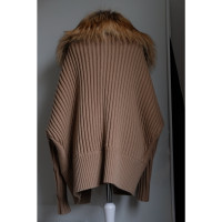 Yves Salomon Knitwear Wool in Brown