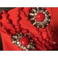 Valentino Garavani Dress Viscose in Red