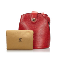 Louis Vuitton Cluny Leer in Rood
