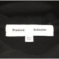 Proenza Schouler Jacke/Mantel aus Baumwolle in Schwarz