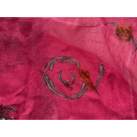 Alexander McQueen Schal/Tuch aus Baumwolle in Rosa / Pink