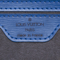 Louis Vuitton Saint Jacques Leer in Blauw
