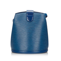 Louis Vuitton Cluny Leer in Blauw
