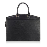 Louis Vuitton Riviera Epi aus Leder in Schwarz
