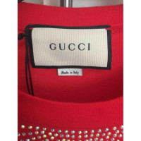 Gucci Capispalla in Cotone in Rosso