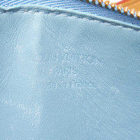 Louis Vuitton Pochette Mini Leer in Blauw