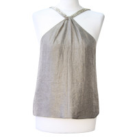 Vera Wang Straps top in grey