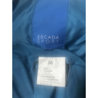 Escada Giacca/Cappotto in Blu