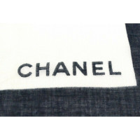 Chanel Sciarpa in Cotone in Marrone
