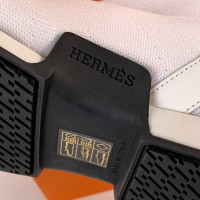 Hermès Sneaker in Pelle in Bianco
