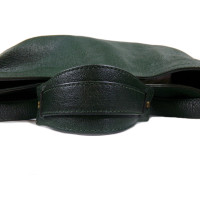 Borbonese Tote Bag aus Leder in Grün