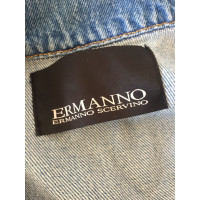 Ermanno Scervino Giacca/Cappotto in Cotone in Blu