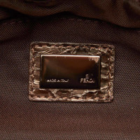 Fendi Shoulder bag Fur in Brown
