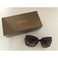 Gucci Sonnenbrille in Bordeaux