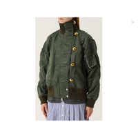 Sacai Jacket/Coat in Olive