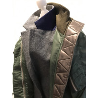 Sacai Jacket/Coat in Olive