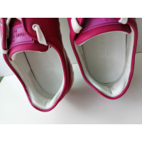 Louis Vuitton Sneakers Leer in Roze