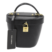 Dolce & Gabbana Handtasche aus Leder in Schwarz