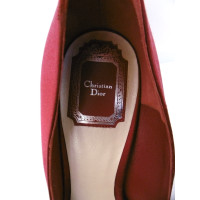 Christian Dior Pumps/Peeptoes Silk in Fuchsia