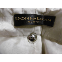 Donna Karan Hose aus Seide in Creme