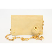 Roberta Di Camerino Pochette in Pelle scamosciata in Beige