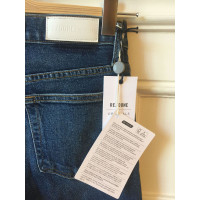 Re/Done Jeans Katoen in Blauw