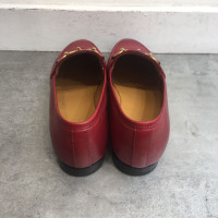 Gucci Slippers/Ballerinas Leather in Red