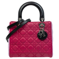 Christian Dior Lady Dior in Pelle in Rosa