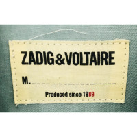Zadig & Voltaire Jacke/Mantel aus Leinen in Grün