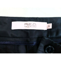Red Valentino Paire de Pantalon en Viscose en Noir