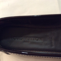 Louis Vuitton Slippers/Ballerina's Leer in Bruin