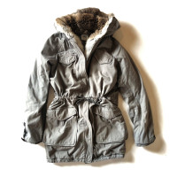 Lempelius Jacket/Coat Cotton in Khaki