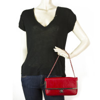 Chanel Flap Bag aus Lackleder in Rot