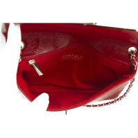 Chanel Flap Bag Patent leather in Red