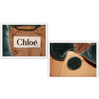 Chloé Jas/Mantel Wol in Bruin