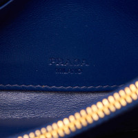 Prada Borsette/Portafoglio in Cotone in Blu