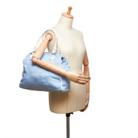Fendi Shoulder bag Cotton in Blue