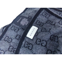 Gucci Echarpe/Foulard en Cachemire en Gris